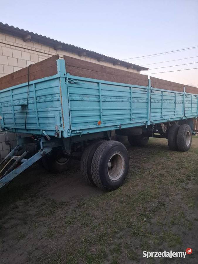 Przyczepa AutosanSanokZasław D 616 P4 Resor 2 mazowieckie Garwolin sprzedam