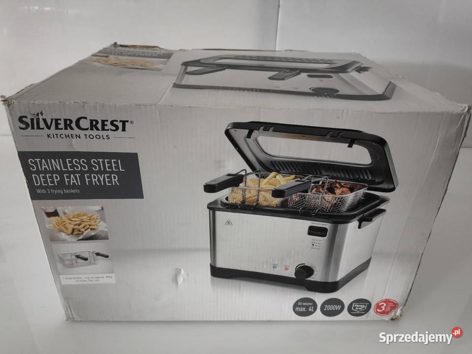 Frytkownica silvercrest 2000W Warszawa sprzedam