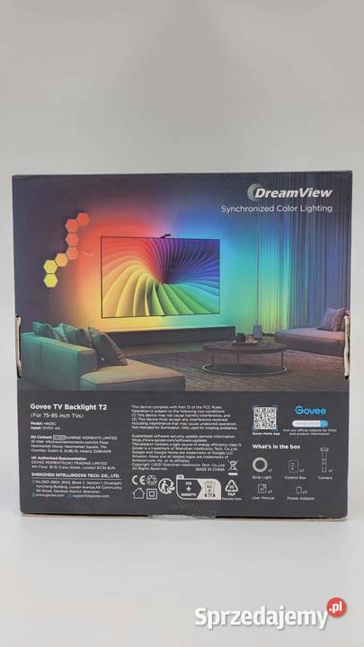 Taśma LED GOVEE H605C Envisual TV Backlight T2 Oświetlenie inteligentne Ząbki sprzedam