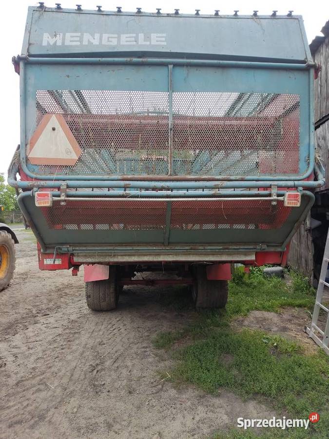 Przyczepa samozbierająca Mengele Garant 5402 Przyczepy rolnicze Rudlice sprzedam