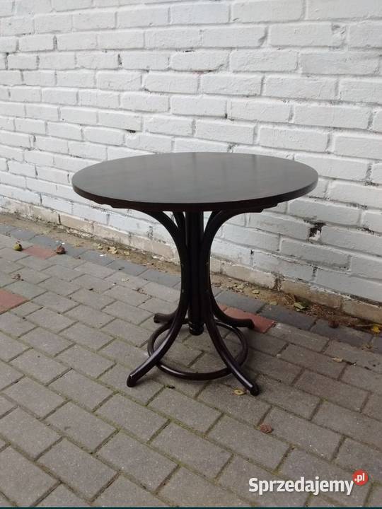 Stolik kawowy na giętych nogach Łódź
