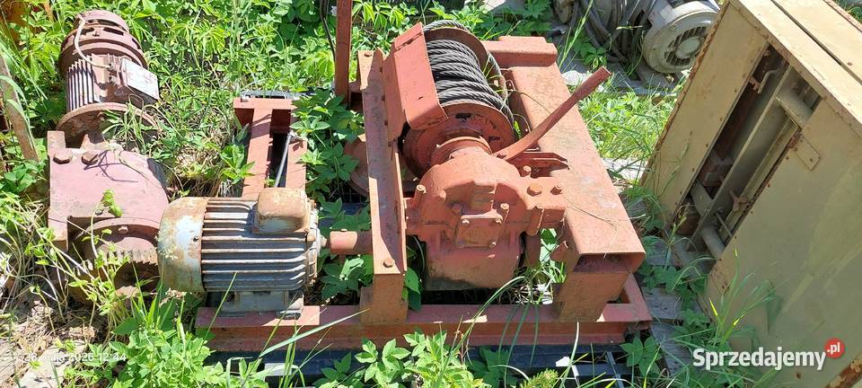 wciągarka mechaniczna z motoreduktorem Wciągarki Piaseczno