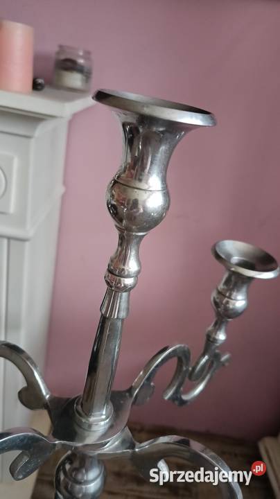 Śliczny 5 ramienny świecznik wielkopolskie Piła