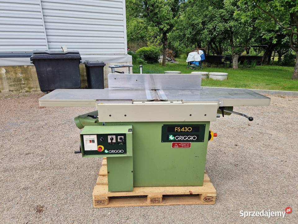 Strugarkogrubościówka GRIGGIO FS 430 Elektryka