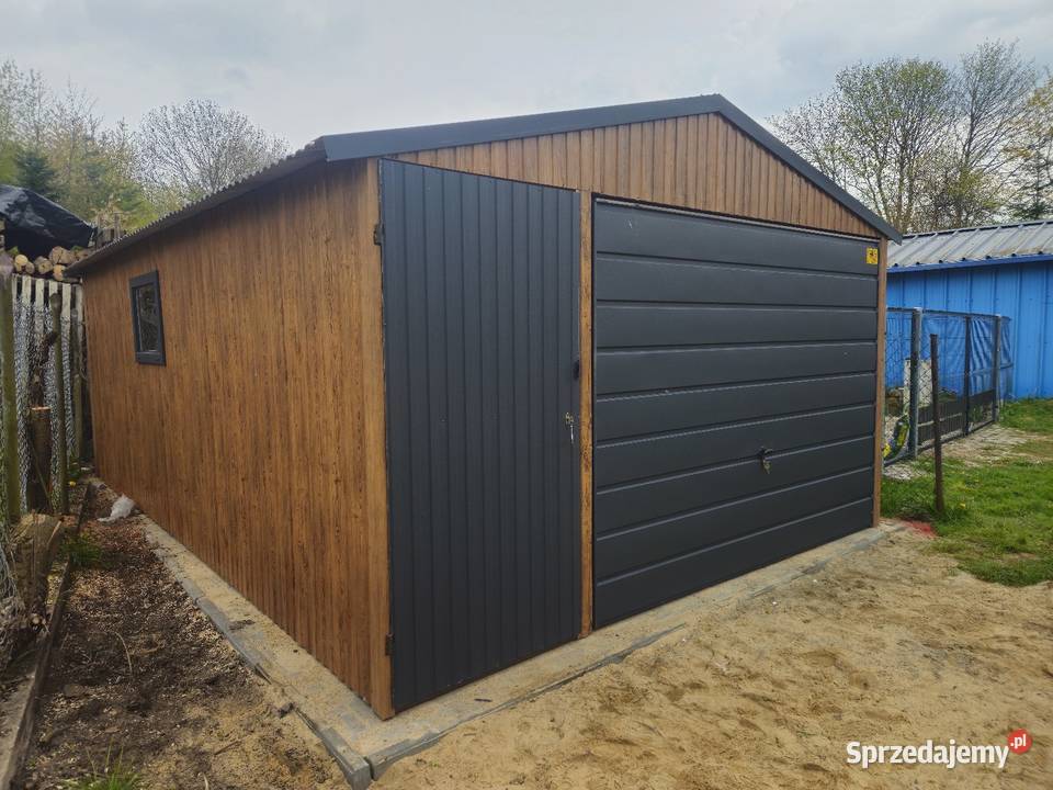 4x6 Garaze Blaszane Garaż Blaszany Blaszak Chorzów sprzedam