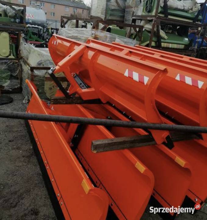 Pług śnieżny firmy ABRA Środa Śląska