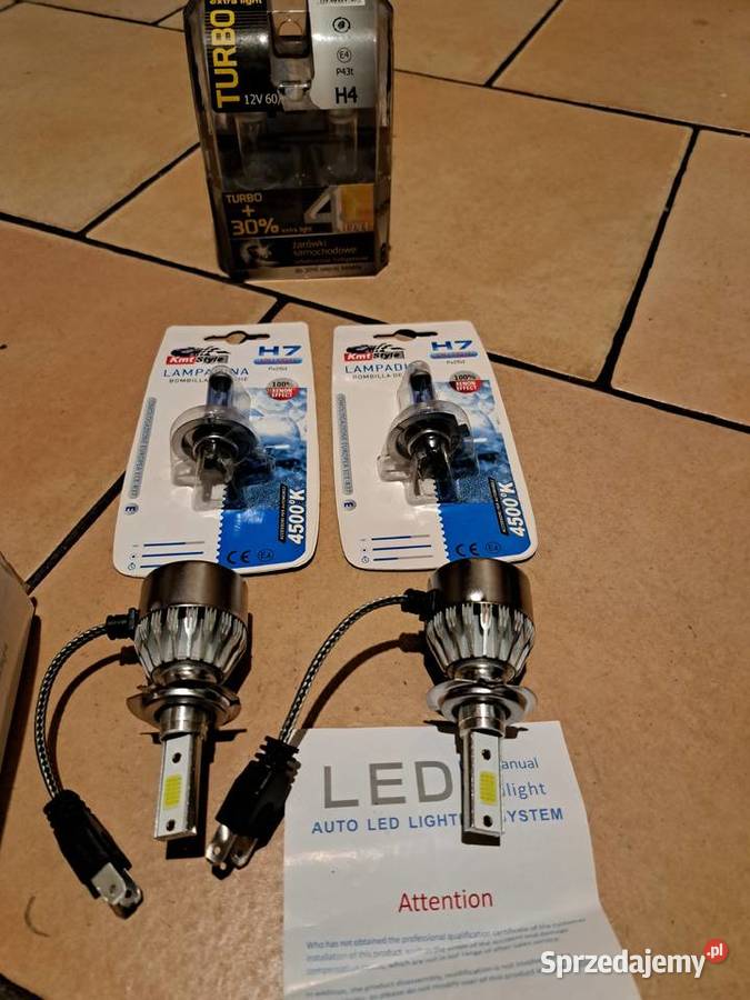Żarówki H7 LED Żarówki samochodowe wielkopolskie Leszno
