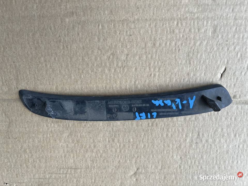 MERCEDES AKLASA W176 AMG KRATKA ZDERZAKA TYŁ osobowe Międzychód