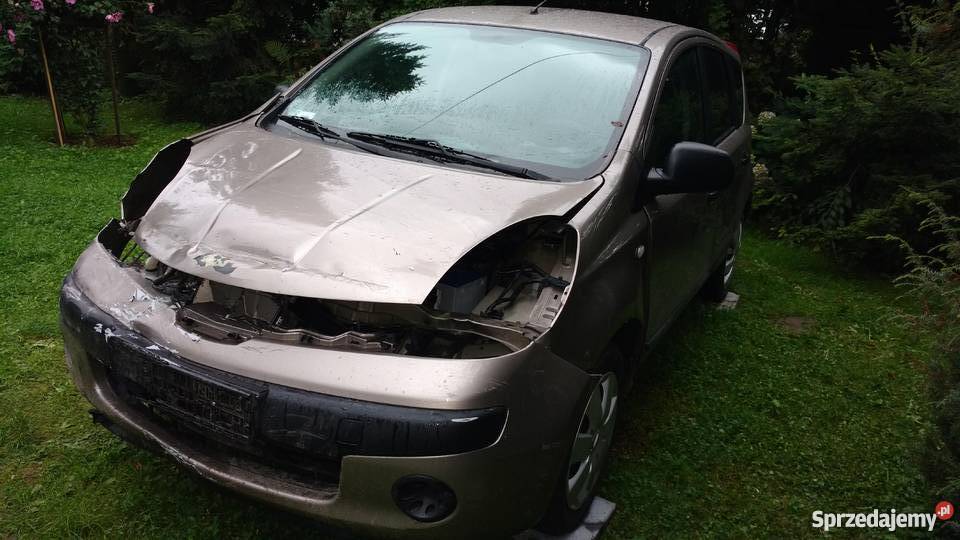 nissan note 14 benzyna uszkodzony 4/5 Bielsko-Biała