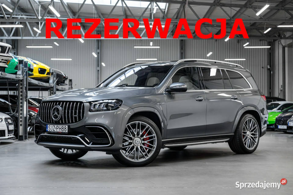 Mercedes GLS Klasa 612 Burmester High End Masaże łopatki zmiany biegów Mercedes-Benz