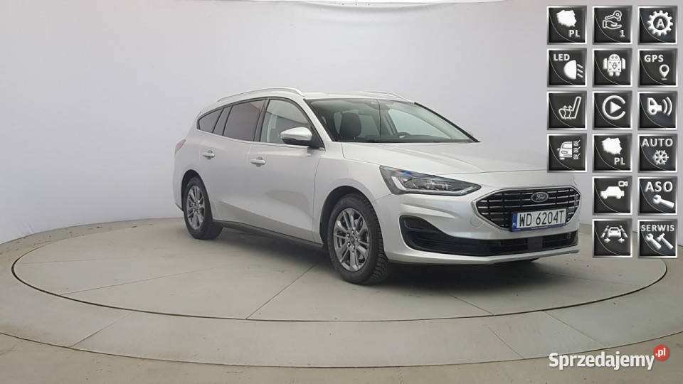 Ford Focus 10 EcoBoost mHEV Titanium X Z komputer pokładowy Motoryzacja mazowieckie Warszawa