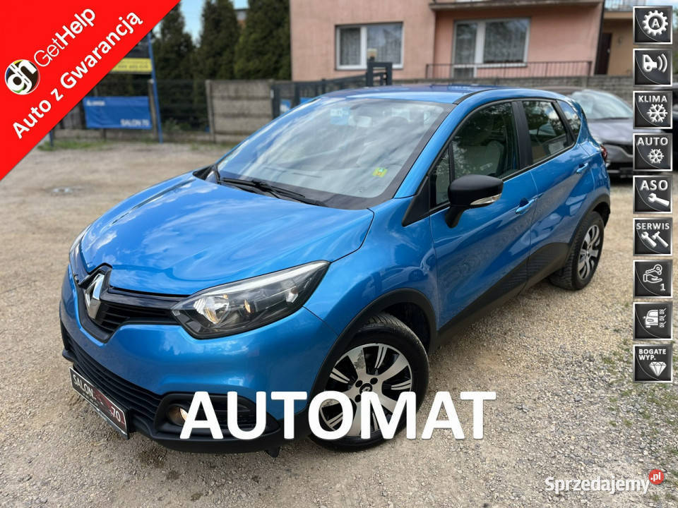 Renault Captur 12 Tce AUTOMAT Klima Alu Bezwyp aluminiowe felgi