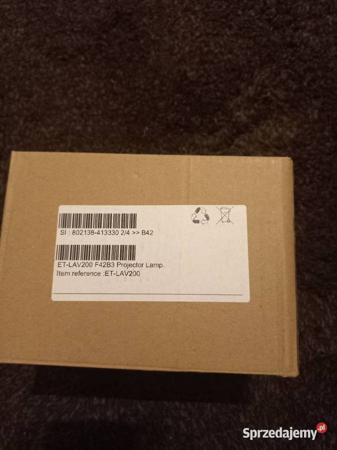 Lampa projektor Panasonic mazowieckie Warszawa