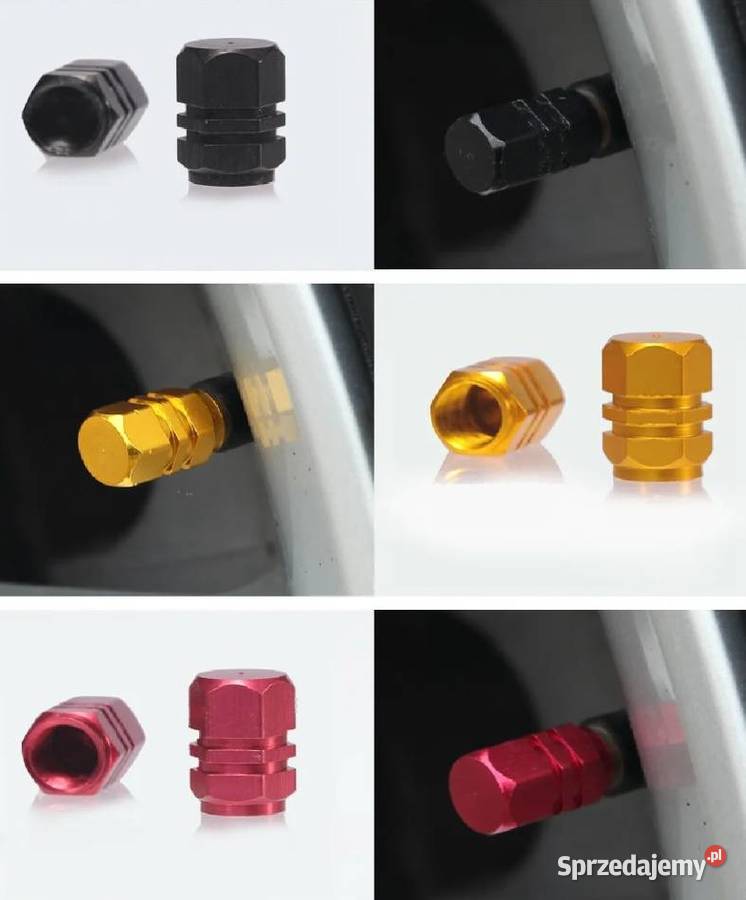 Czapki do opon kapturki na zawory osłony Warszawa sprzedam