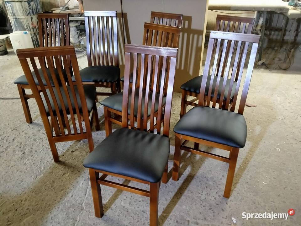 Piękne nowoczesne krzesła bukowe Namysłów