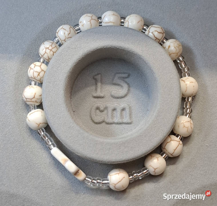 Bransoletka różaniec dziesiątka różańca z Warszawa