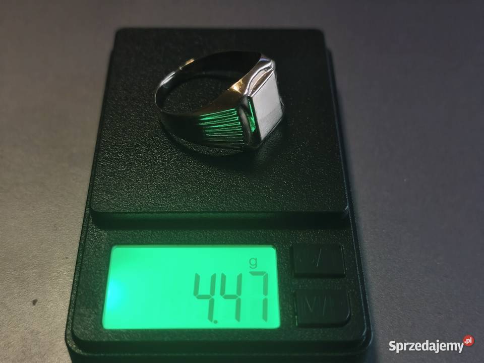 Złoty sygnet męskizłoto 585waga 447g pomorskie Chojnice