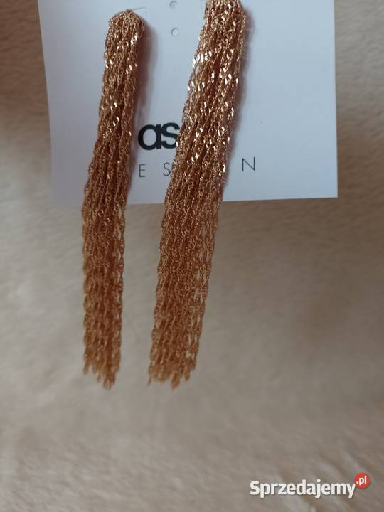 ASOS Wytworne długie kolczyki wieczorowe z Kraków