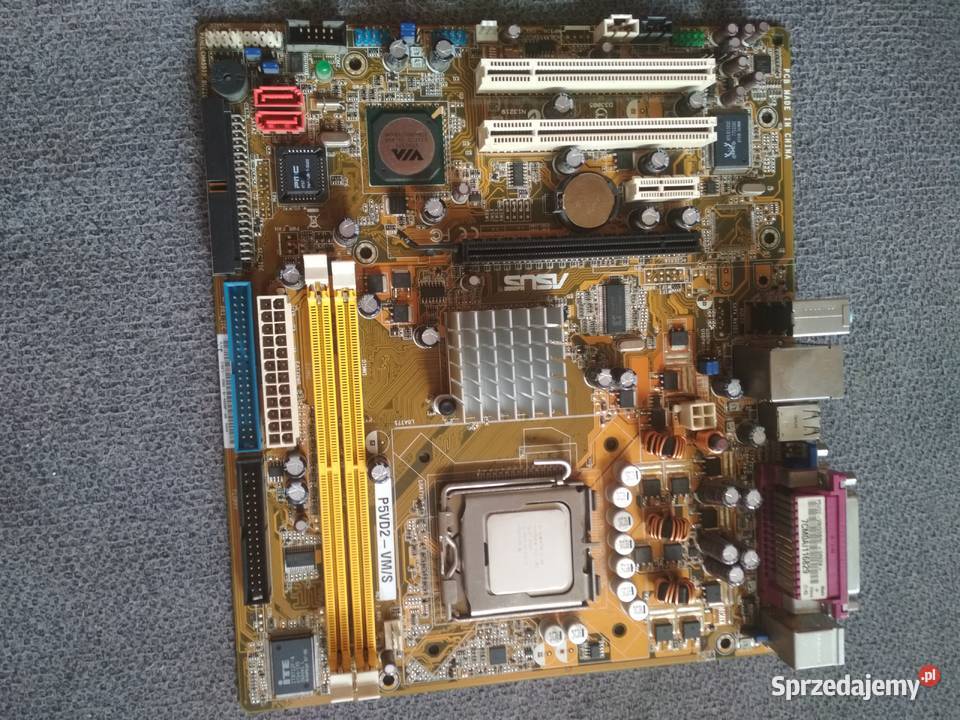 Płyta główna Asus z procesorem Intel dual core Asus Łódź