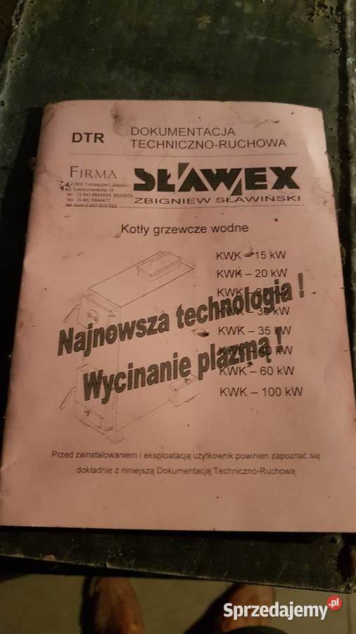Nowy piec co 25kw Sławex Tomaszow podkarpackie Harasiuki