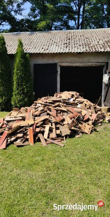 Tanio 70 metrdrewnodeski z palet deski pocięte Szadek