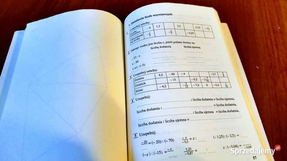 Matematyka 6 zeszyt ćwiczeń Drążek Grabowska Gdańsk