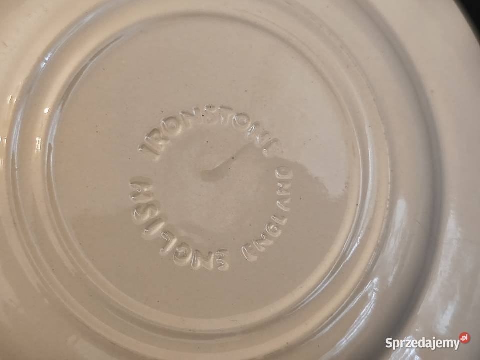 Talerz angielski Ironstone Chełm