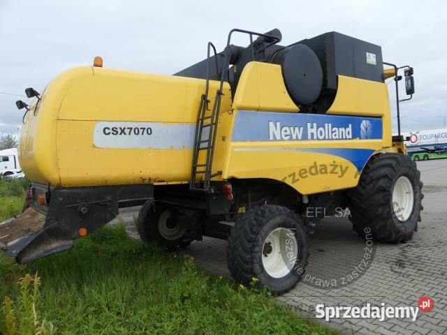 EFL Finance Kombajn zbożowy Holland CSX 7070 dolnośląskie Magnice