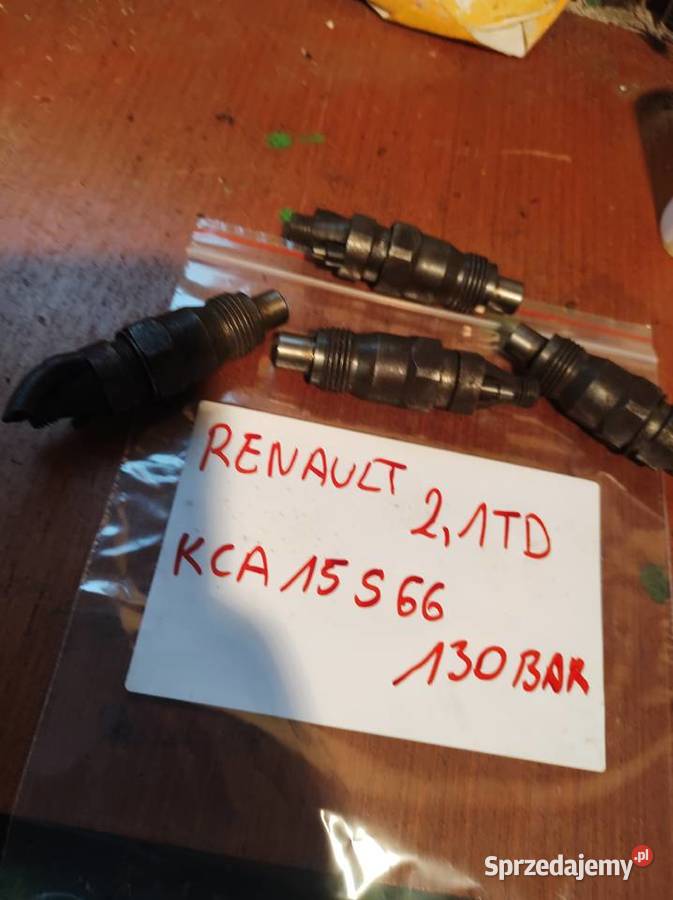 RENAULT 21TD wtrysk KCA15S66 130bar trafic Kielce