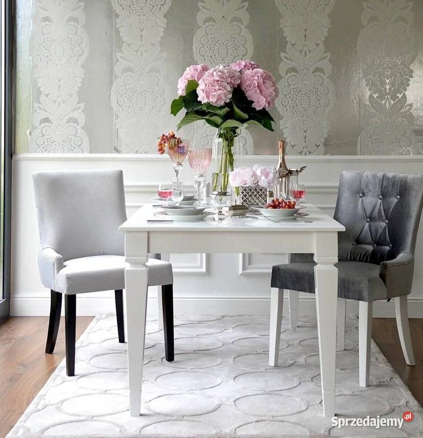 Biały stół glamour ELEGANCE Stoły Warszawa sprzedam