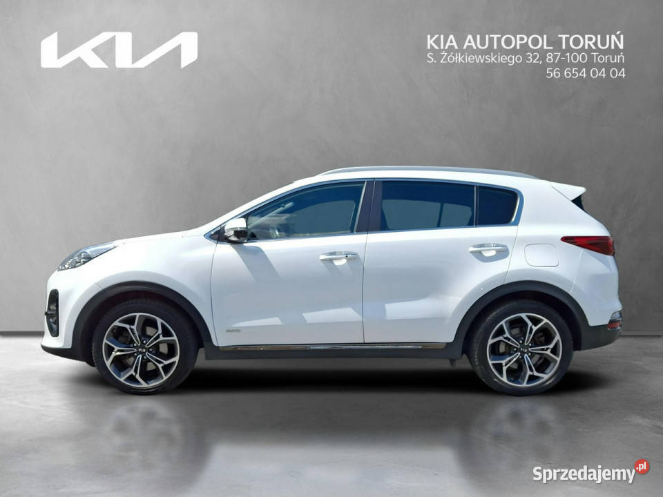 Kia Sportage 4x420185DieselAutomatGTLine IV elektrycznie ustawiane fotele Toruń