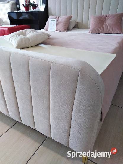 Łóżko tapicerowane Eris 140x200 z pojemnikiem