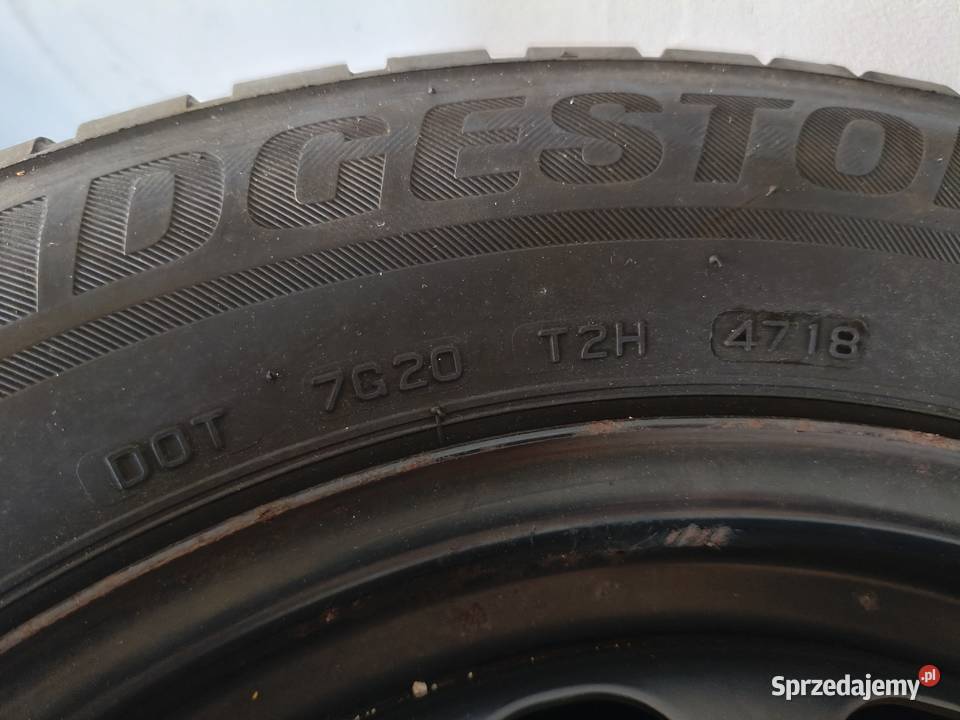 Koła zimowe 16 VW Skoda Seat 5x112 Bridgestone stalowe Mirzec