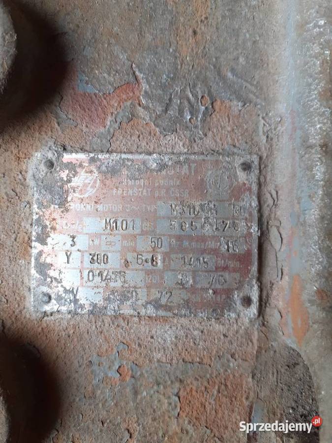 Sprzedam walce gniotownik silnik