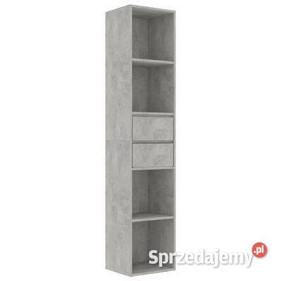 vidaXL Regał na książki betonowy szary 36x30x171 Warszawa sprzedam