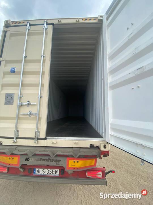 Kontener magazynowy 40HC 12 metrowy morski NOWY Gdańsk sprzedam