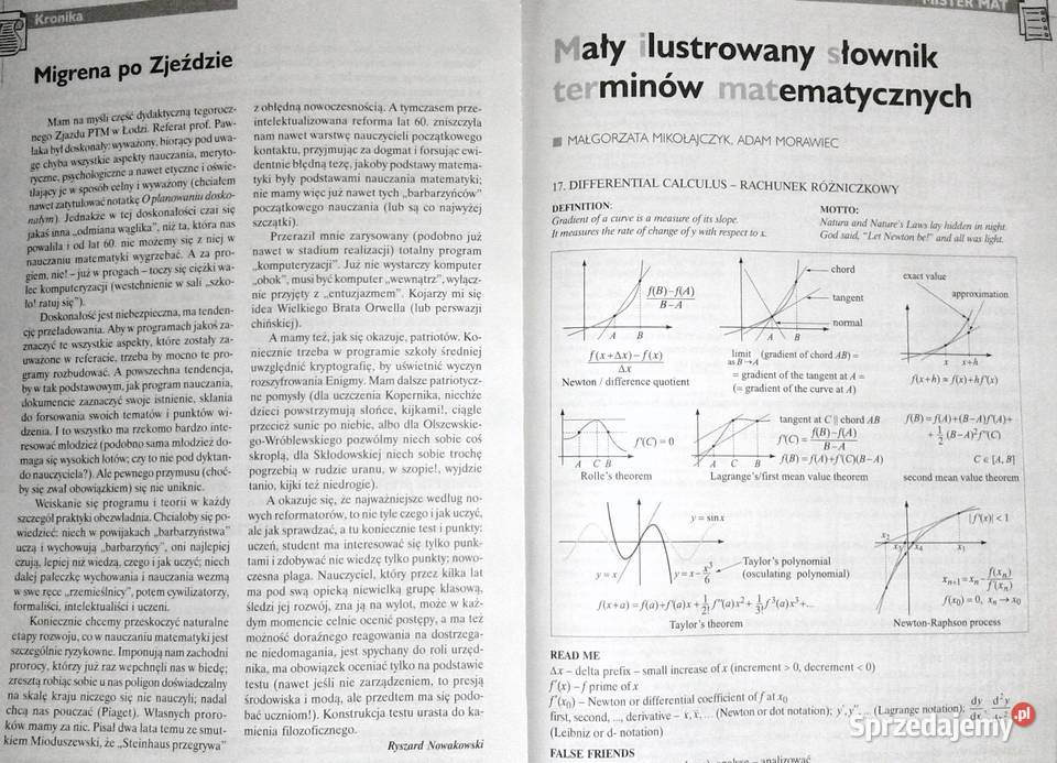 Matematyka Czasopismo nauczycieli 2003 lubelskie Chełm