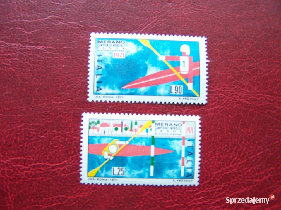 Włochy 1971 MNH Mi 133940 Sport Kajakarstwo