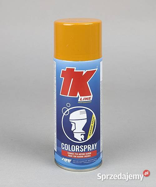 TK Line farba do silników Vetus Yellow spray 400 Warszawa sprzedam