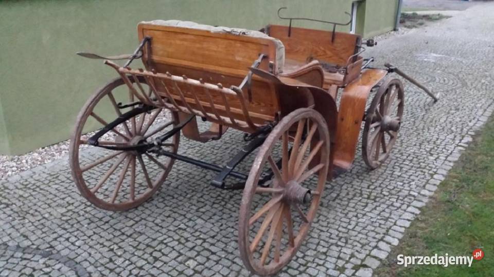 BRYCZKA KARETA POWÓZ ZABYTEK KAROCA SCHLITTEN Pozostałe Małomice