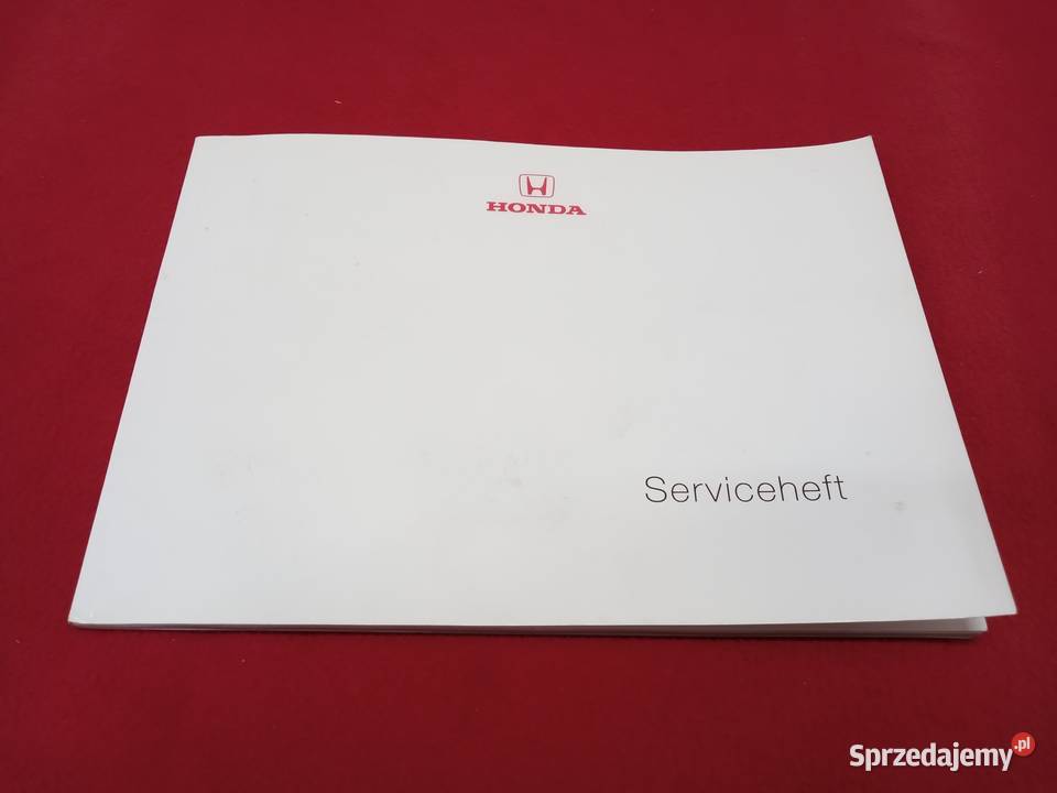 Honda Civic G3 2001 Książka Gwarancyjna Poradniki, albumy i reportaże łódzkie Łódź