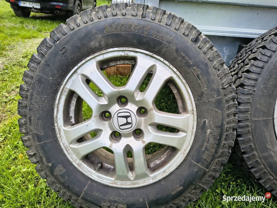 Alu felgi honda Crv z oponami 2057515 Pstrągowa sprzedam