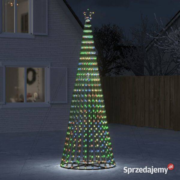 vidaXL Choinka LED 688 LED Kolorowa 300 mazowieckie