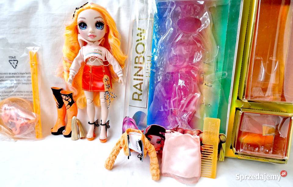 Poppy Rowan z serii 1 Rainbow High Biała Podlaska