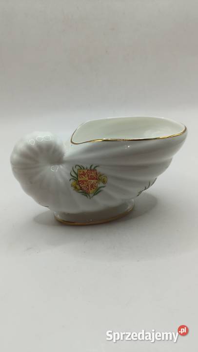 Wazon naczynie sosjerka w kształcie muszli Zamość