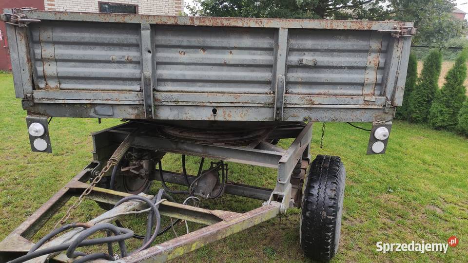 Przyczepa Autosan D47B Wywrotka lubelskie Mełgiew