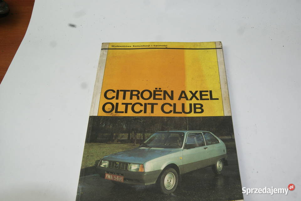 CITROEN AXEL OLTCIT CLUB INSTRUKCJA OBSŁUGI