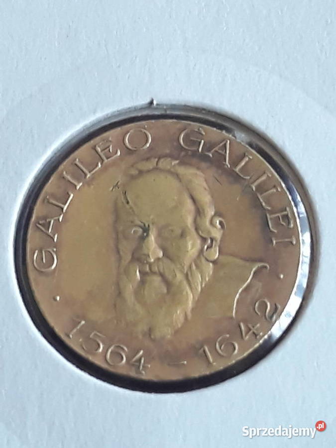 Żeton Galileo Galilei e pur si muore Konin