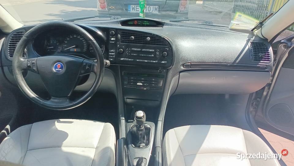 SAAB 93 18 i benzyna LPG skóry manual nieuszkodzony Warszawa sprzedam