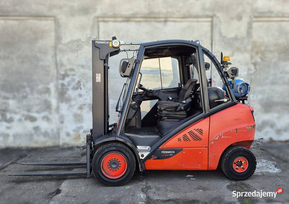 Linde H35 3500 TRIPLEX z wolnym skokiem 4 sekcje Linde Rybnik